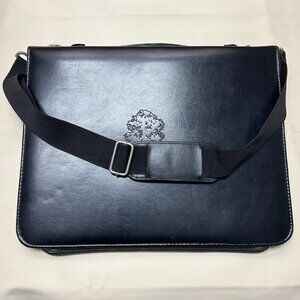 Leed’s Nature Core Black Portfolio Briefcase 3 Ring Binder For Work/School